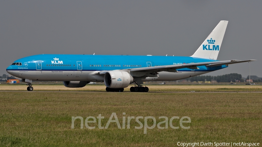 KLM - Royal Dutch Airlines Boeing 777-206(ER) (PH-BQD) | Photo 230656