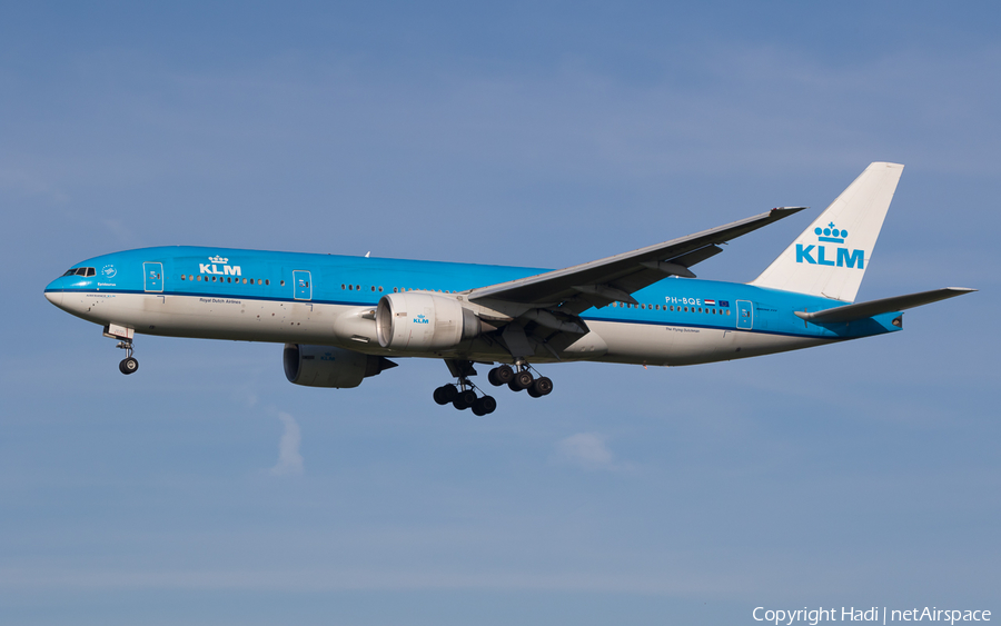 KLM - Royal Dutch Airlines Boeing 777-206(ER) (PH-BQE) | Photo 125357