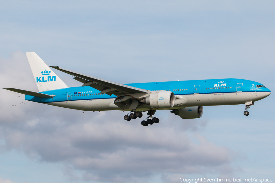 KLM - Royal Dutch Airlines Boeing 777-206(ER) (PH-BQE) | Photo 190386