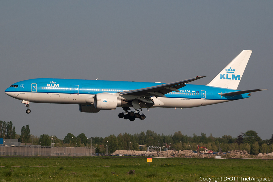 KLM - Royal Dutch Airlines Boeing 777-206(ER) (PH-BQE) | Photo 199169