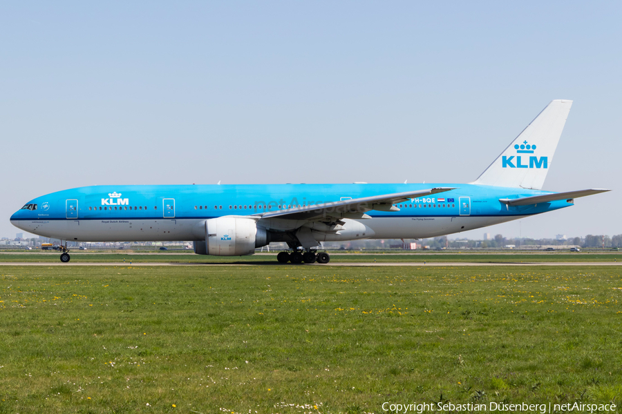 KLM - Royal Dutch Airlines Boeing 777-206(ER) (PH-BQE) | Photo 316535