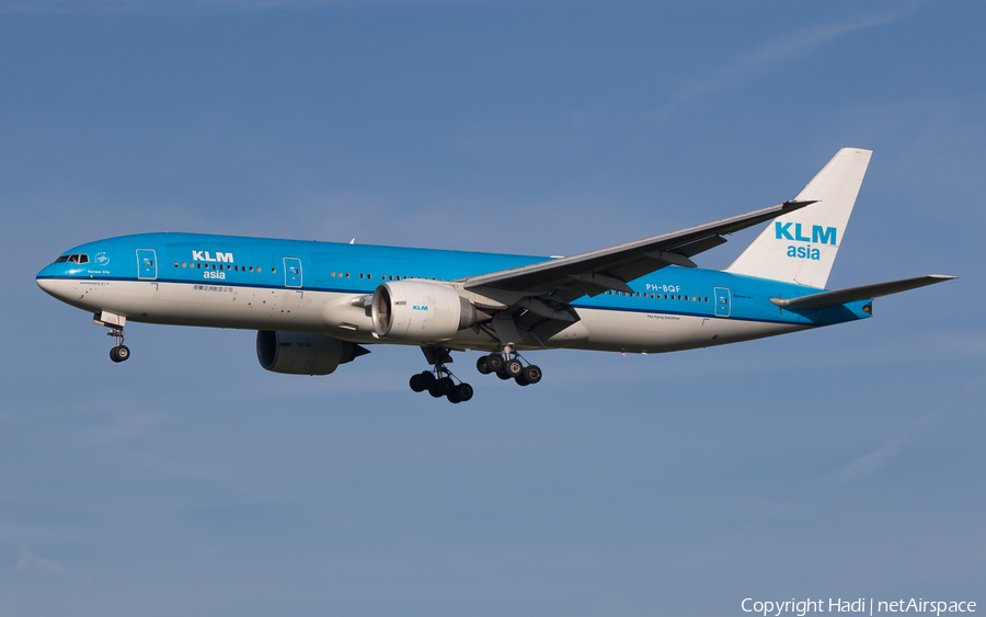 KLM - Royal Dutch Airlines Boeing 777-206(ER) (PH-BQF) | Photo 125352
