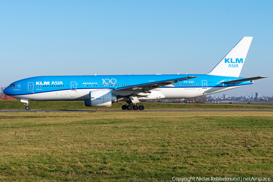 KLM - Royal Dutch Airlines Boeing 777-206(ER) (PH-BQF) | Photo 364787