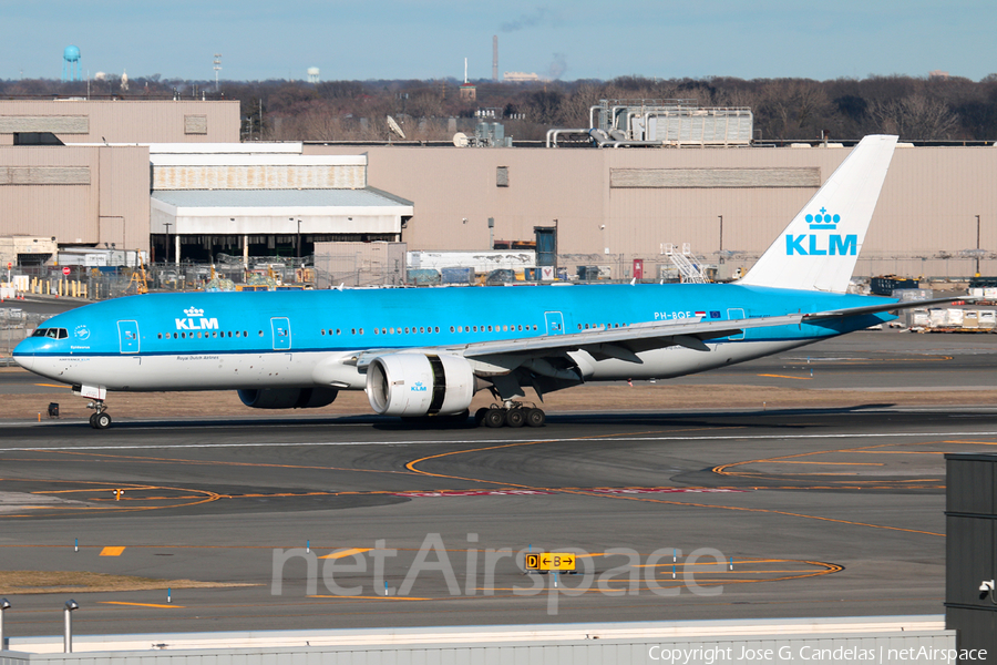 KLM - Royal Dutch Airlines Boeing 777-206(ER) (PH-BQF) | Photo 150209