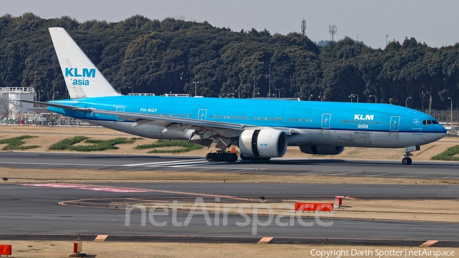 KLM - Royal Dutch Airlines Boeing 777-206(ER) (PH-BQF) | Photo 205644