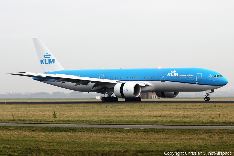 KLM - Royal Dutch Airlines Boeing 777-206(ER) (PH-BQG) | Photo 365831