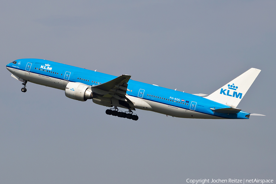 KLM - Royal Dutch Airlines Boeing 777-206(ER) (PH-BQG) | Photo 54485