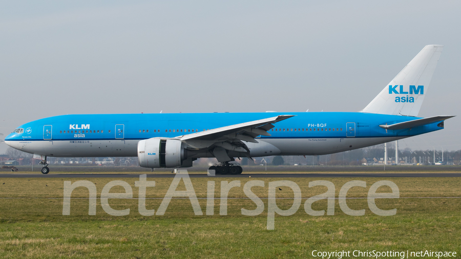 KLM - Royal Dutch Airlines Boeing 777-206(ER) (PH-BQH) | Photo 221973