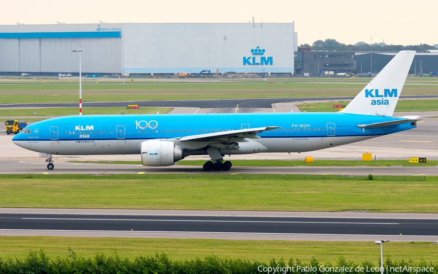 KLM - Royal Dutch Airlines Boeing 777-206(ER) (PH-BQH) | Photo 350281