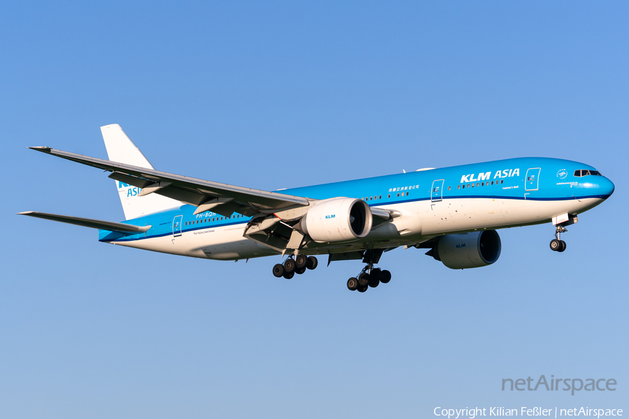KLM - Royal Dutch Airlines Boeing 777-206(ER) (PH-BQH) | Photo 680355