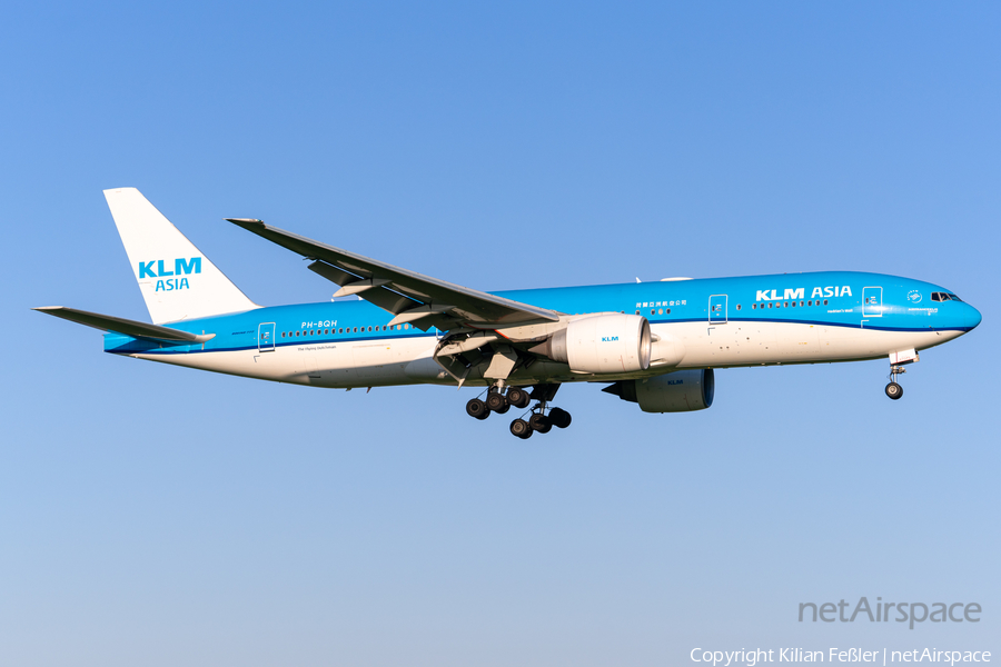 KLM - Royal Dutch Airlines Boeing 777-206(ER) (PH-BQH) | Photo 680356
