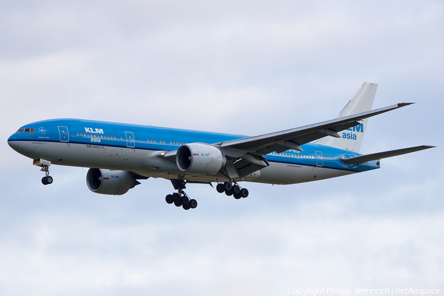 KLM - Royal Dutch Airlines Boeing 777-206(ER) (PH-BQI) | Photo 117824