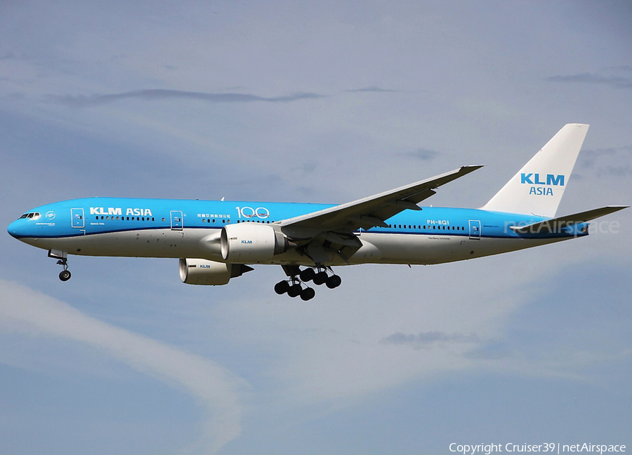 KLM - Royal Dutch Airlines Boeing 777-206(ER) (PH-BQI) | Photo 409060