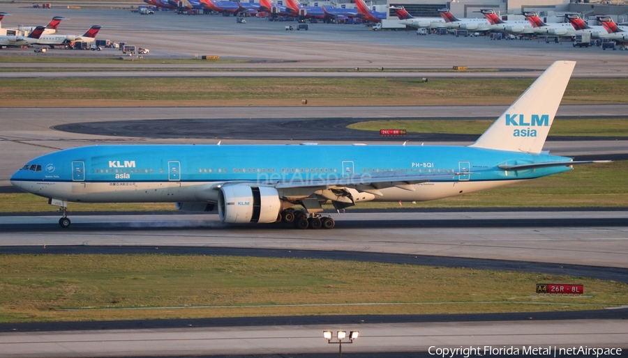 KLM - Royal Dutch Airlines Boeing 777-206(ER) (PH-BQI) | Photo 300151