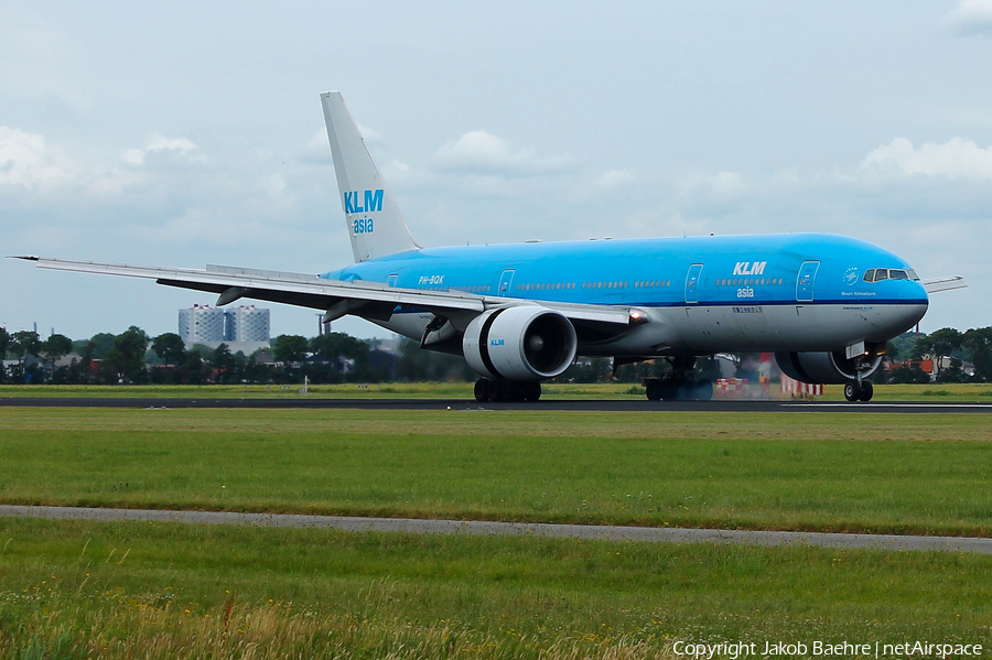 KLM - Royal Dutch Airlines Boeing 777-206(ER) (PH-BQK) | Photo 173594