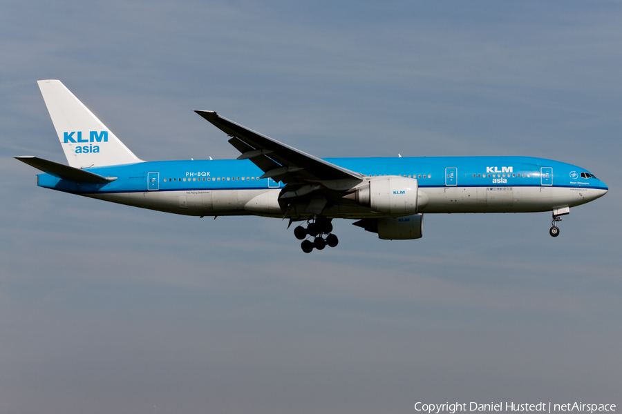 KLM - Royal Dutch Airlines Boeing 777-206(ER) (PH-BQK) | Photo 453834