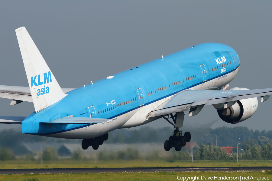 KLM - Royal Dutch Airlines Boeing 777-206(ER) (PH-BQL) | Photo 11520