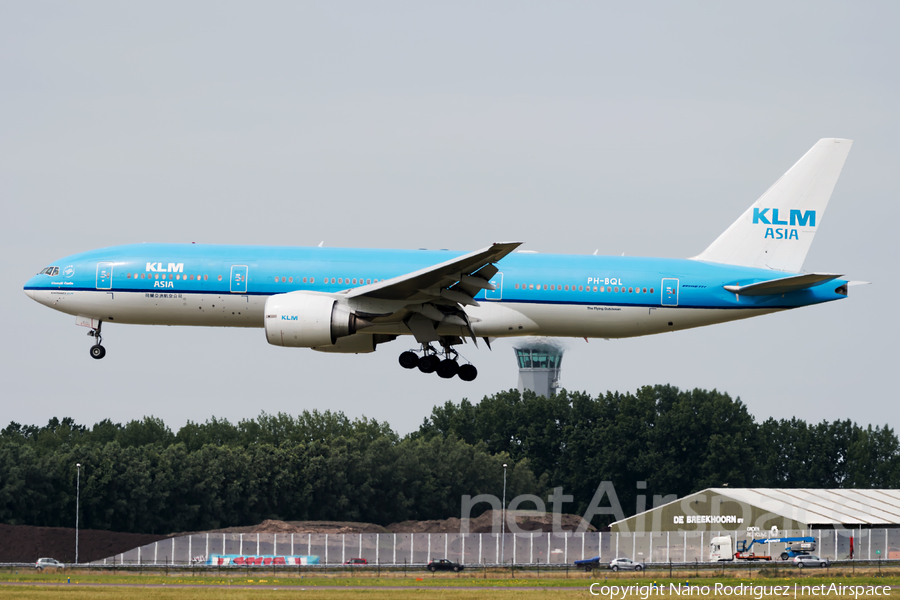 KLM - Royal Dutch Airlines Boeing 777-206(ER) (PH-BQL) | Photo 116625