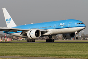 KLM - Royal Dutch Airlines Boeing 777-206(ER) (PH-BQL) at  Amsterdam - Schiphol, Netherlands