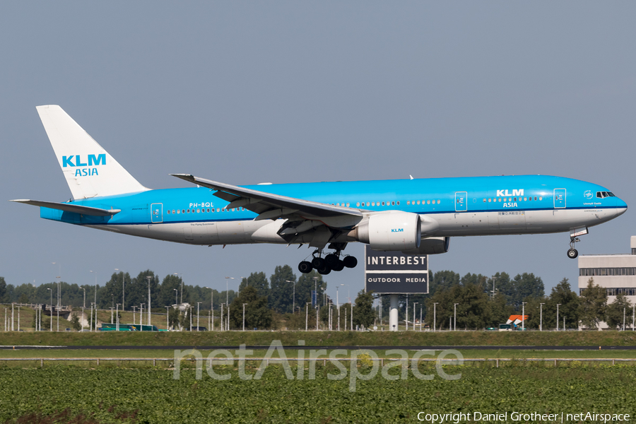 KLM - Royal Dutch Airlines Boeing 777-206(ER) (PH-BQL) | Photo 255602