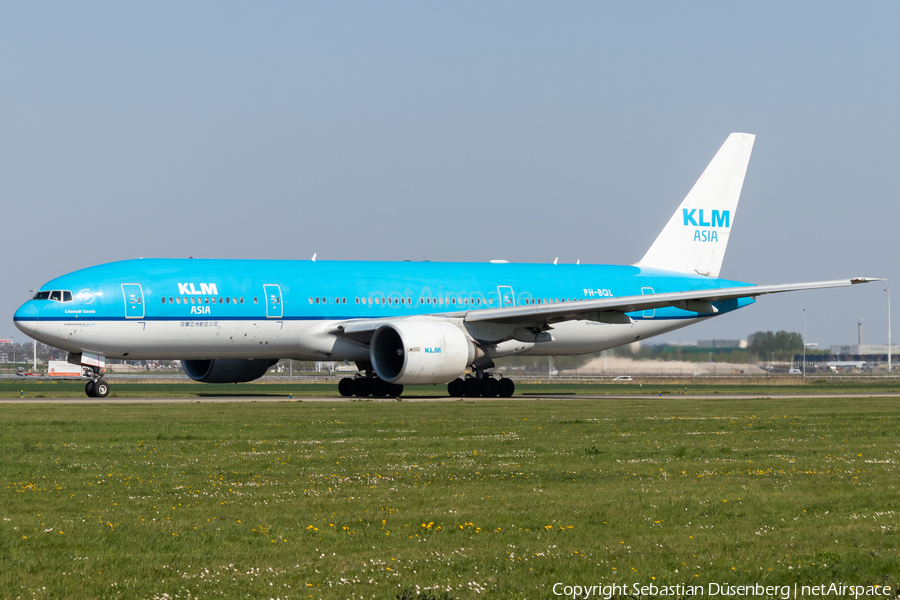 KLM - Royal Dutch Airlines Boeing 777-206(ER) (PH-BQL) | Photo 316987