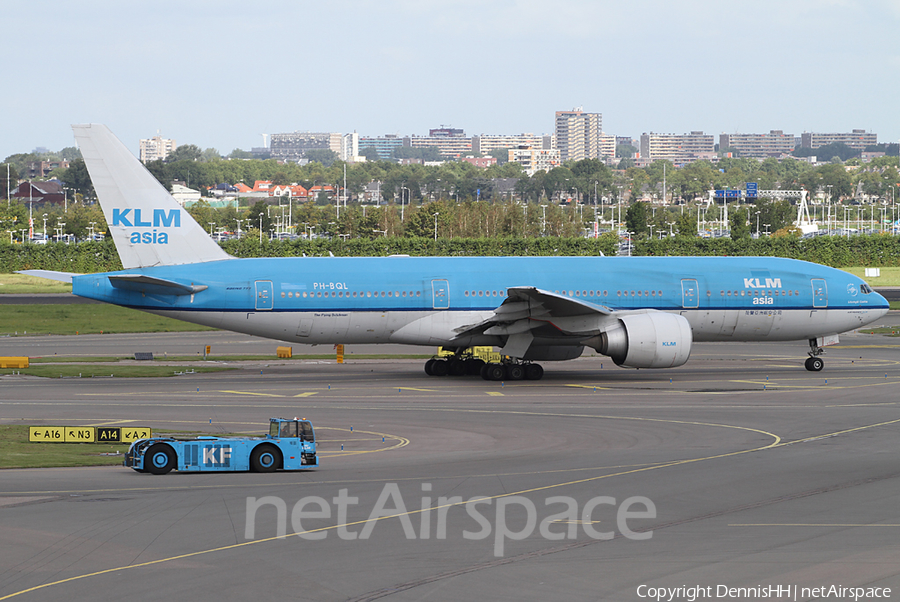 KLM - Royal Dutch Airlines Boeing 777-206(ER) (PH-BQL) | Photo 384583