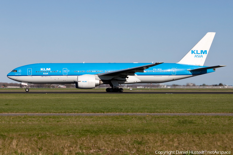 KLM - Royal Dutch Airlines Boeing 777-206(ER) (PH-BQL) | Photo 641245