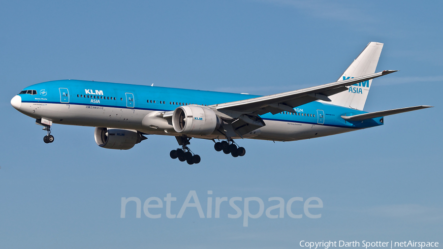 KLM - Royal Dutch Airlines Boeing 777-206(ER) (PH-BQM) | Photo 358668