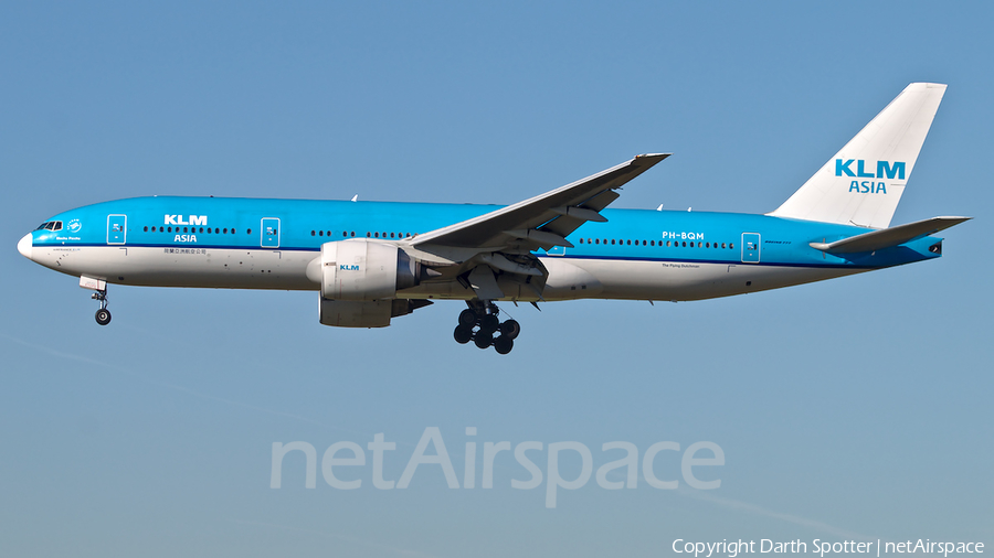 KLM - Royal Dutch Airlines Boeing 777-206(ER) (PH-BQM) | Photo 358669