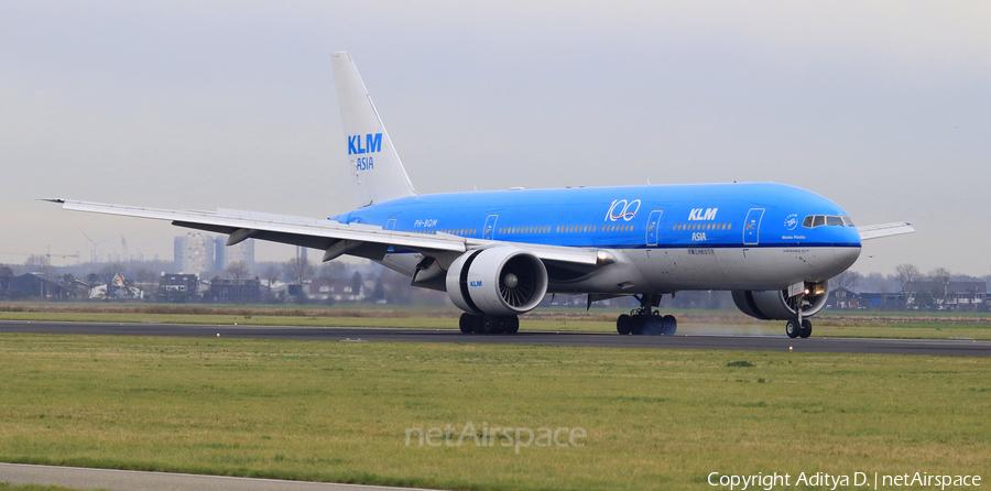 KLM - Royal Dutch Airlines Boeing 777-206(ER) (PH-BQM) | Photo 359510