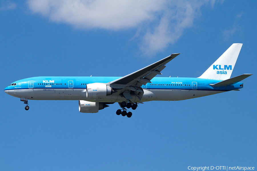KLM - Royal Dutch Airlines Boeing 777-206(ER) (PH-BQM) | Photo 386259