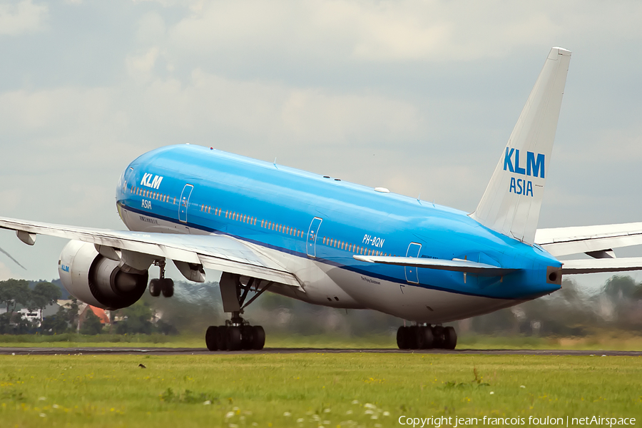 KLM - Royal Dutch Airlines Boeing 777-206(ER) (PH-BQN) | Photo 148074