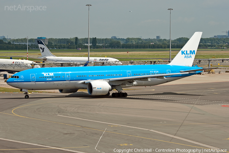 KLM - Royal Dutch Airlines Boeing 777-206(ER) (PH-BQN) | Photo 31289