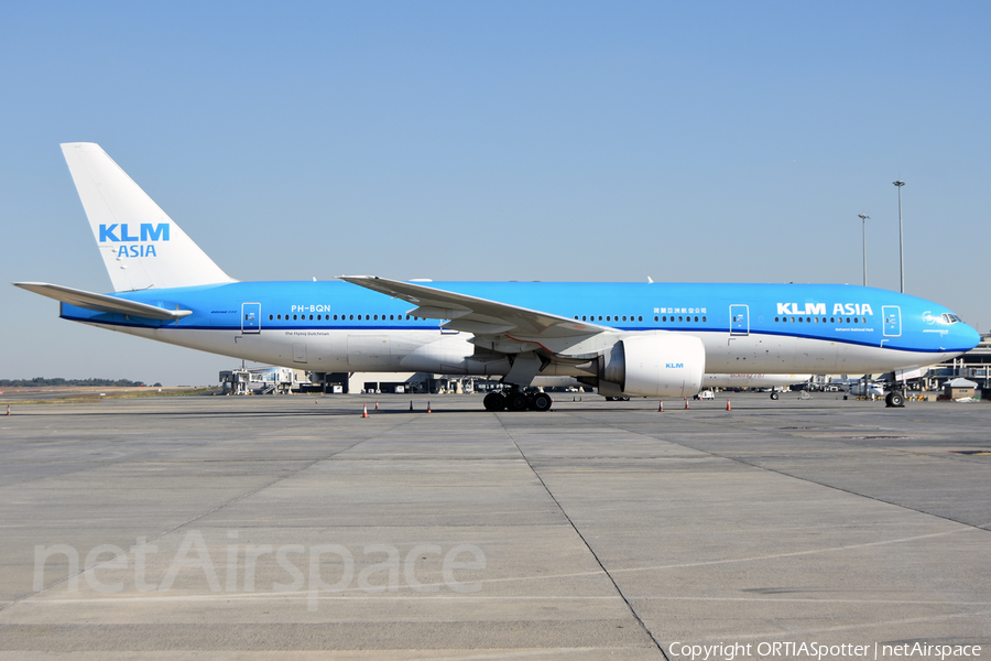 KLM - Royal Dutch Airlines Boeing 777-206(ER) (PH-BQN) | Photo 448161