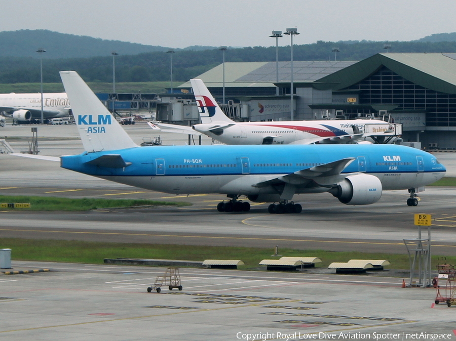 KLM - Royal Dutch Airlines Boeing 777-206(ER) (PH-BQN) | Photo 248574