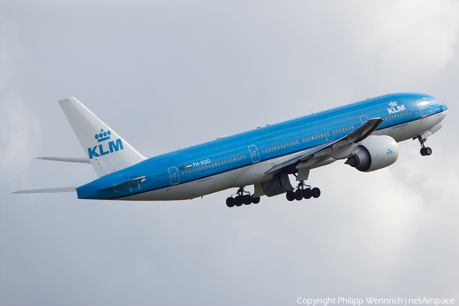 KLM - Royal Dutch Airlines Boeing 777-206(ER) (PH-BQO) | Photo 117661