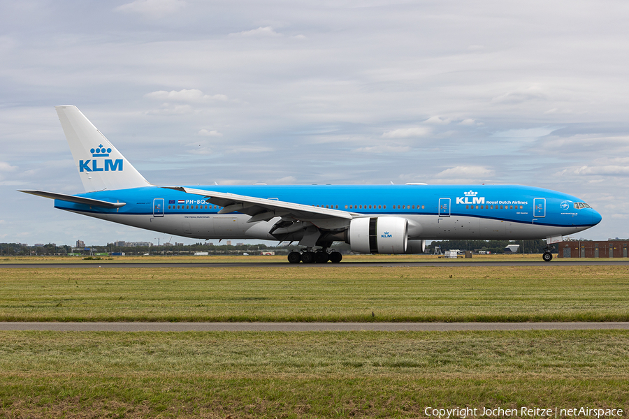 KLM - Royal Dutch Airlines Boeing 777-206(ER) (PH-BQO) | Photo 516586