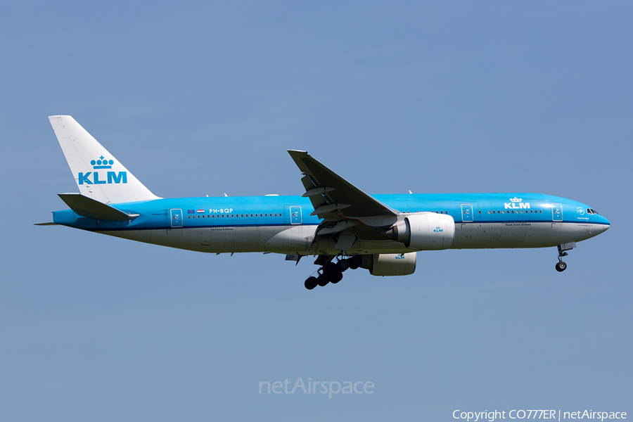 KLM - Royal Dutch Airlines Boeing 777-206(ER) (PH-BQP) | Photo 28113