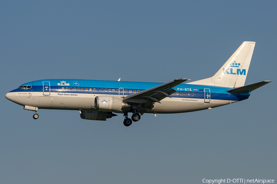 KLM - Royal Dutch Airlines Boeing 737-306 (PH-BTE) | Photo 304589