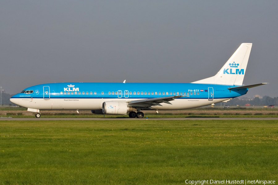 KLM - Royal Dutch Airlines Boeing 737-406 (PH-BTF) | Photo 547025
