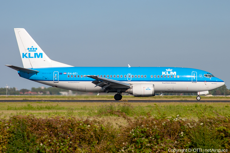 KLM - Royal Dutch Airlines Boeing 737-306 (PH-BTI) | Photo 303192