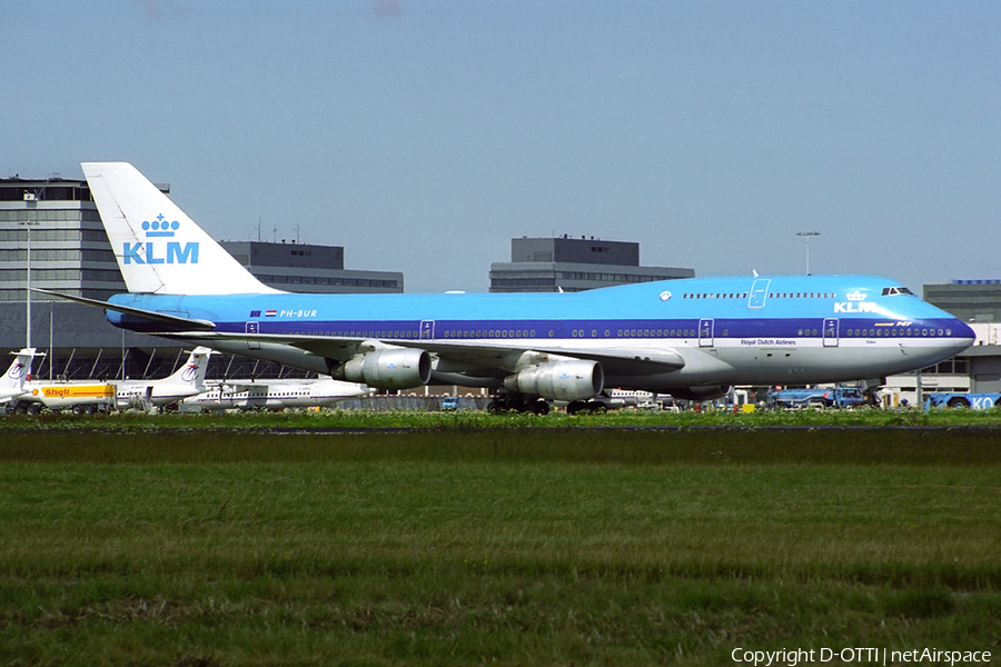 KLM - Royal Dutch Airlines Boeing 747-206B(SUD) (PH-BUR) | Photo 340375