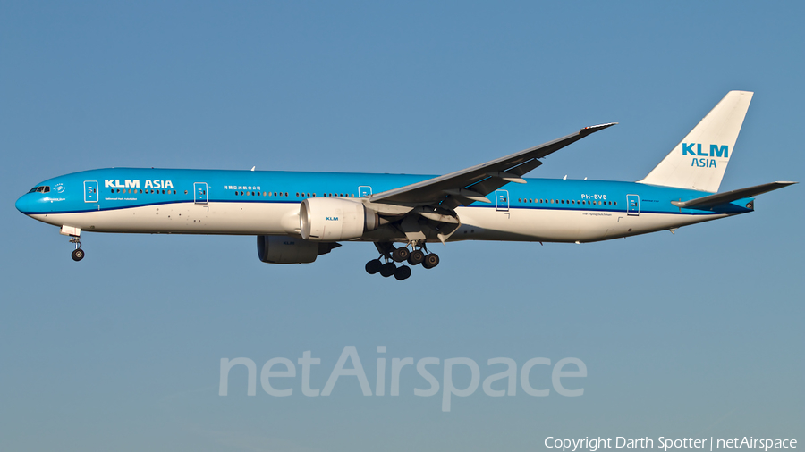 KLM - Royal Dutch Airlines Boeing 777-306(ER) (PH-BVB) | Photo 358672