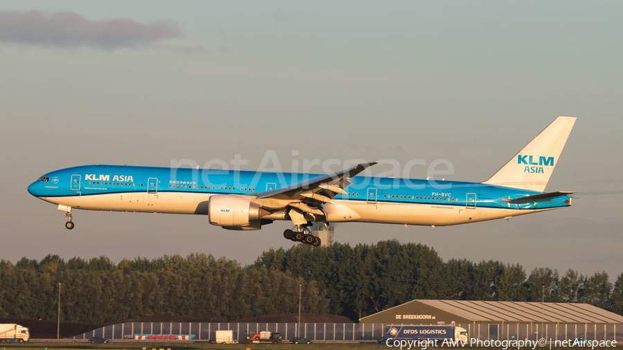 KLM - Royal Dutch Airlines Boeing 777-306(ER) (PH-BVC) | Photo 136727