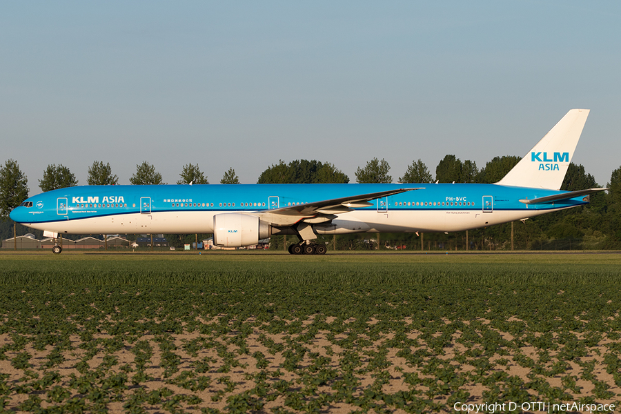 KLM - Royal Dutch Airlines Boeing 777-306(ER) (PH-BVC) | Photo 167651