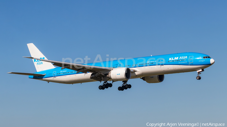 KLM - Royal Dutch Airlines Boeing 777-306(ER) (PH-BVC) | Photo 282365
