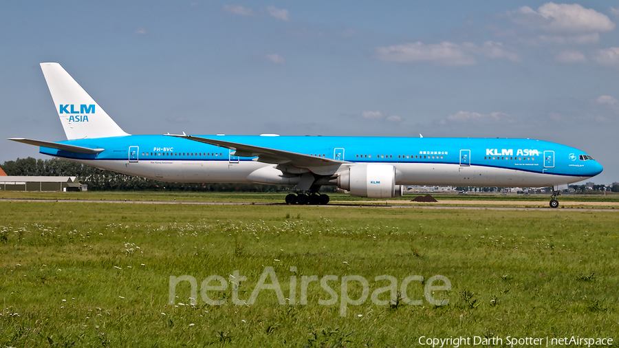 KLM - Royal Dutch Airlines Boeing 777-306(ER) (PH-BVC) | Photo 376149