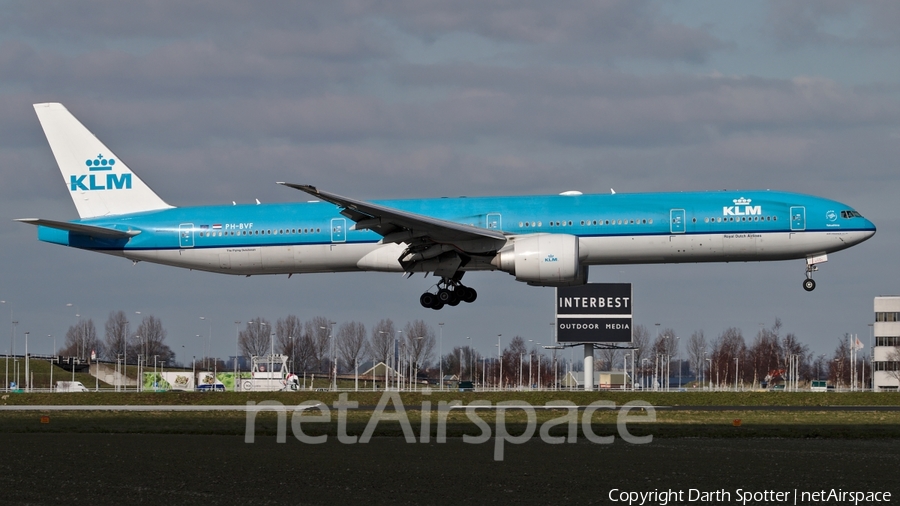 KLM - Royal Dutch Airlines Boeing 777-306(ER) (PH-BVF) | Photo 234390