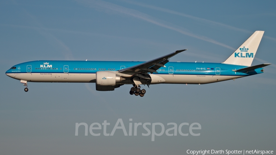 KLM - Royal Dutch Airlines Boeing 777-306(ER) (PH-BVG) | Photo 235553