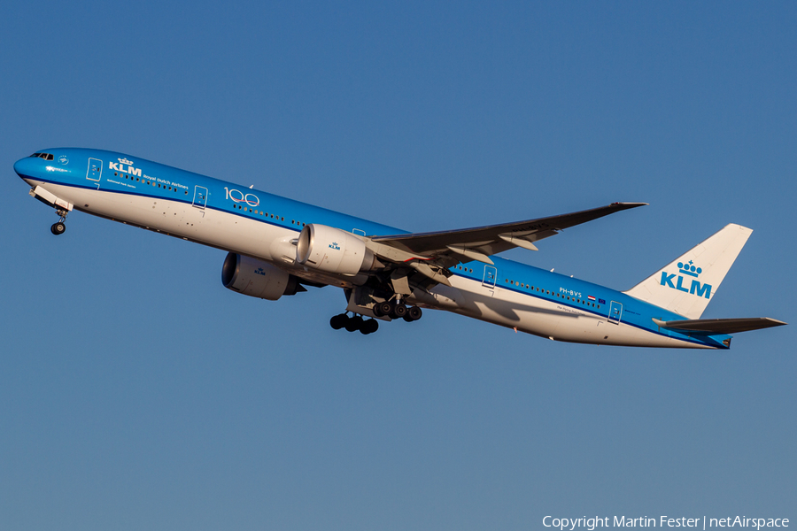 KLM - Royal Dutch Airlines Boeing 777-306(ER) (PH-BVS) | Photo 366207
